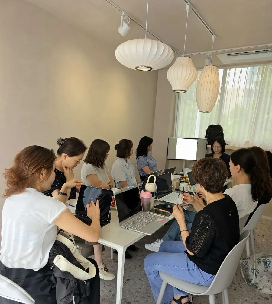 웰니스 브랜드 대표 단체 AI 코칭 현장